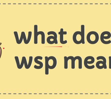 WSP in Text