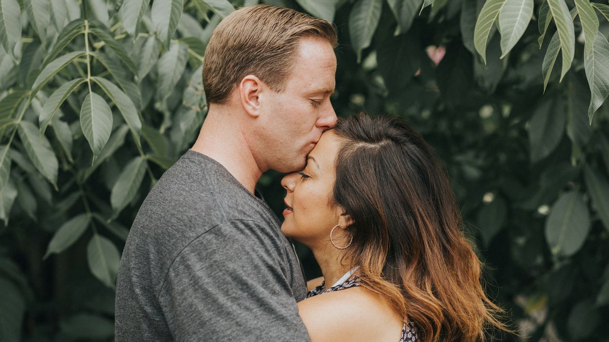 Significance of kissing the forehead